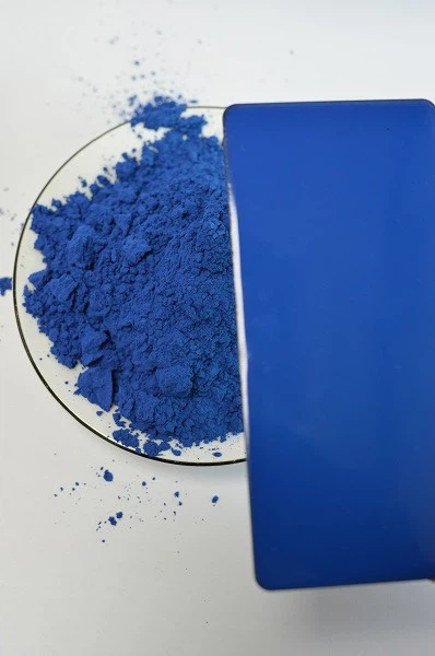 Colors d'esmalt Blau cel Blau Pigment CI 36