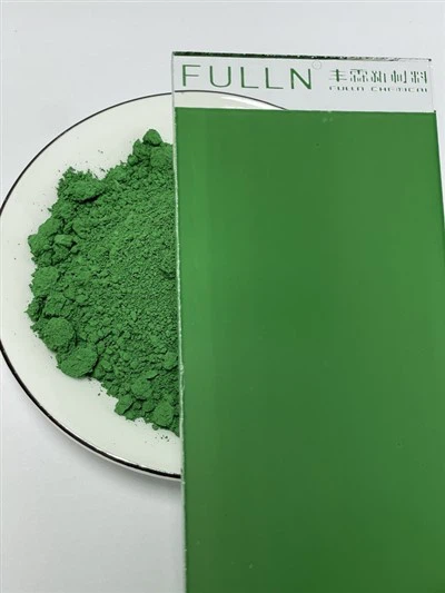 Colors de vidre Verd cobalt